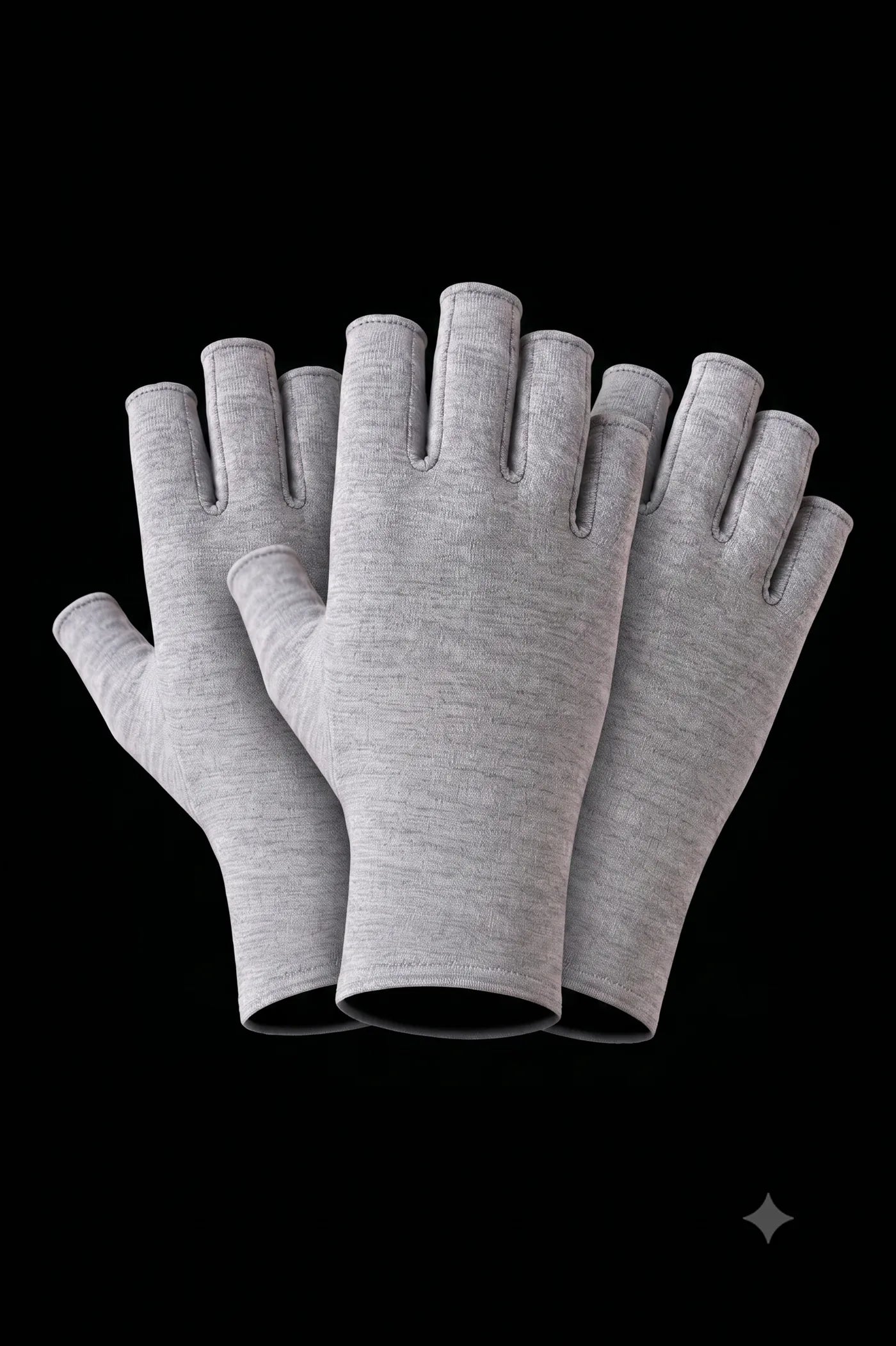 Three pairs of RelieveFit compression gloves