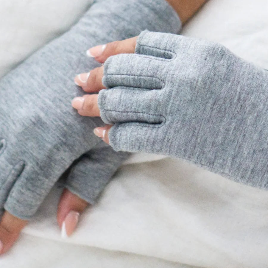 Knuckle compression band close-up